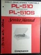 PIONEER PL-510  PL-510S Turntable Service Manual Original HSQ