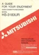 Vintage Original Mitsubishi HS-3183UR VHS VCR Owners Manual Printed In Japan