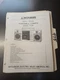 Mitsubishi Model TX-82 Service Manual Original Repair Book Portable Compo