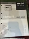 NIKKO MX-D7 MXD7 Repair Service Manual FROM THE USA **ORIGINAL**