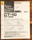 Pioneer CT-10 CT-340 Cassette  Service Manual *Original*
