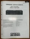 Onkyo P-3160 P-3160P Pre-Amplifier Service Manual Original