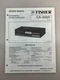Fisher CA-856R Original Service Manual Free Shipping