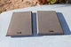 YAMAHA - NS-A635  -  SPEAKER GRILLES (2) - ATTACHMENT RUBBERS  - NICE - USED