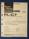 Pioneer PL-C7 Turntable Service Manual Factory Original The Real Thing      v1