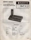 Sanyo RMT 610 service manual original repair book am fm clock radio telephone
