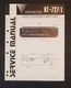 Kenwood KT-727/L Service Manual, Quartz Synthesizer Stereo Tuner Japan 1984