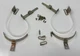 AKAI GX-225D Reel To Reel Tape Deck Left And Right Brake Set With Screws