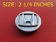 HONDA (1) WHEEL RIM HUB CAP HUBCAP CENTER COVER OEM USED SILVER #12203