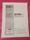 AIWA AD-F810 Cassette Deck Operating Instructions - hard copy Laser Print