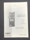 Lafayette HE-410 Owners Manual 3 Channels Citizens Band Walkie Talkie  Original