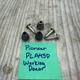 Pioneer PL-A45D Turntable Parts - Motor Vibration Grommets And Mounting Screws