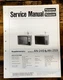 Panasonic AN-249 AN-259 TV / Television  Service Manual *Original*