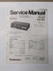 Technics Rs-b7/Rs-907 Cassette Deck Service Manual D-4997