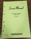 Pioneer QT-6100/F Tape Deck Service Manual - Original
