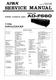 Service manual for Aiwa AD-F660
