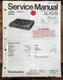 Technics SL-PC10 CD Player Service Manual *Original*
