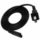 US AC 2 prong Power Cord Cable Lead For Technics SL-P3 SL-PJ1 CD Player