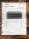 Kenwood X-711 Cassette  Service Manual *Original*