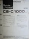 PIONEER CS-C1000 XC Speaker System Service Manual Original