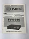 Fisher Service Manual Vol 1 FVH-940 Video Cassette Recorder WM-15845