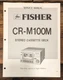 Fisher CR-M100M Cassette Service Manual *Original*