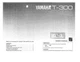 Yamaha T-300 Tuner Owners Manual