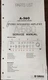 Yamaha A-560 Integrated Amplifier Service Manual + Parts List - Original