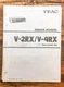 Teac V-2RX V-4RX Cassette  Service Manual *Original*