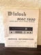 McIntosh MAC 1900 AM/FM Solid State Stereo Receiver Service Information READ