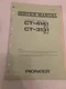 Pioneer CT-4141 PV CR-3131 PV TAPE DECK Service Manual **ORIGINAL** Rare PV