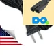 Power Cord Cable Wall Plug for Panasonic SC-HT670 Control Receiver Home Theater