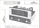 1956 PILOT AF-724 TUNER Tube AM FM RADIO Photofact MANUAL Schematic AF724 Vtg
