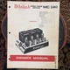 McIntosh MC-240 MC 240 Tube Amplifier  Owner / User Manual *Original*