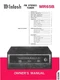 Operating Instructions Schema for McIntosh MR 65 B