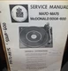 BSR MA-70 MA-75 500 500A Turntable Service Manual Original McDonald