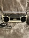 Sharp QT27(W) Vintage Retro Boom Box Stereo Cassette Radio - For Parts