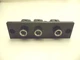 PIONEER CT-4141 CASSETTE PARTS - mic microphone headphone jack assembly