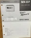Nikko MX-D7 Stereo Cassette Deck Service Repair Manual