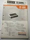 Sony CF-800 Radio Cassette-Corder Tape Recorder Service Manual Original Genuine