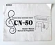 Vintage Yamaha CN-50 Keyboard Organ Owner&rsquo;s Manual 1979 Original Japan