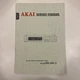 Akai Service Manual for FM AM Quartz Tuner UC-S4/J
