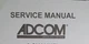 ADCOM GFA-2 Amplifier Service Manual Photocopy