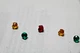 Fisher X-202-B x-1000 400-CX 400-CX2 SET OF 5 jewels gem crystal stone covers
