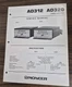 Pioneer AD312/AD320 Service Manual - OEM
