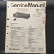 Original Technics Service Manual for the SA Model Receivers ~ Select One
