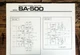 Pioneer SA-500 Amplifier Fold Out Schematic *Original*