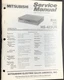 MITSUBISHI HS-423UR VCR Service Manual Original