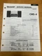 Sharp CMS-4 SG-4 Turntable Stereo Combo Service Manual Vintage OEM Diagrams
