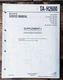 Sony TA-H2600 Amplifier Supp. Service Manual *Original*